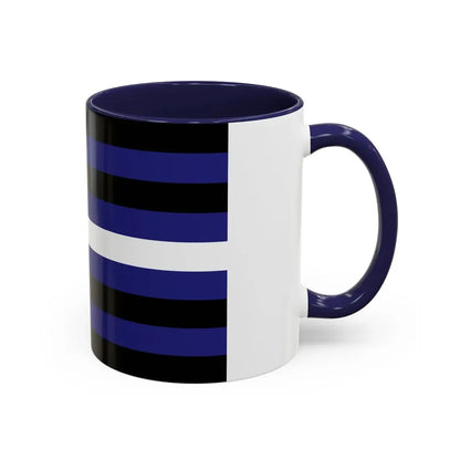 Leather, Latex, and BDSM Pride Flag - Accent Coffee Mug - Go Mug Yourself