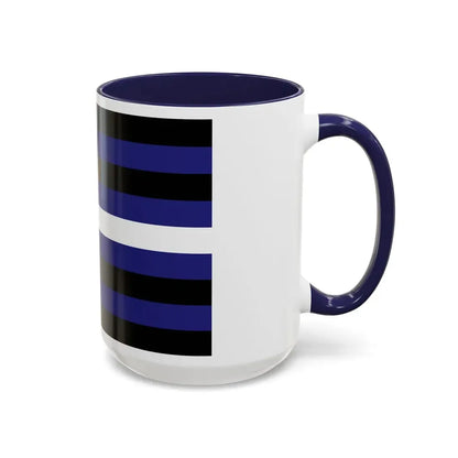 Leather, Latex, and BDSM Pride Flag - Accent Coffee Mug - Go Mug Yourself