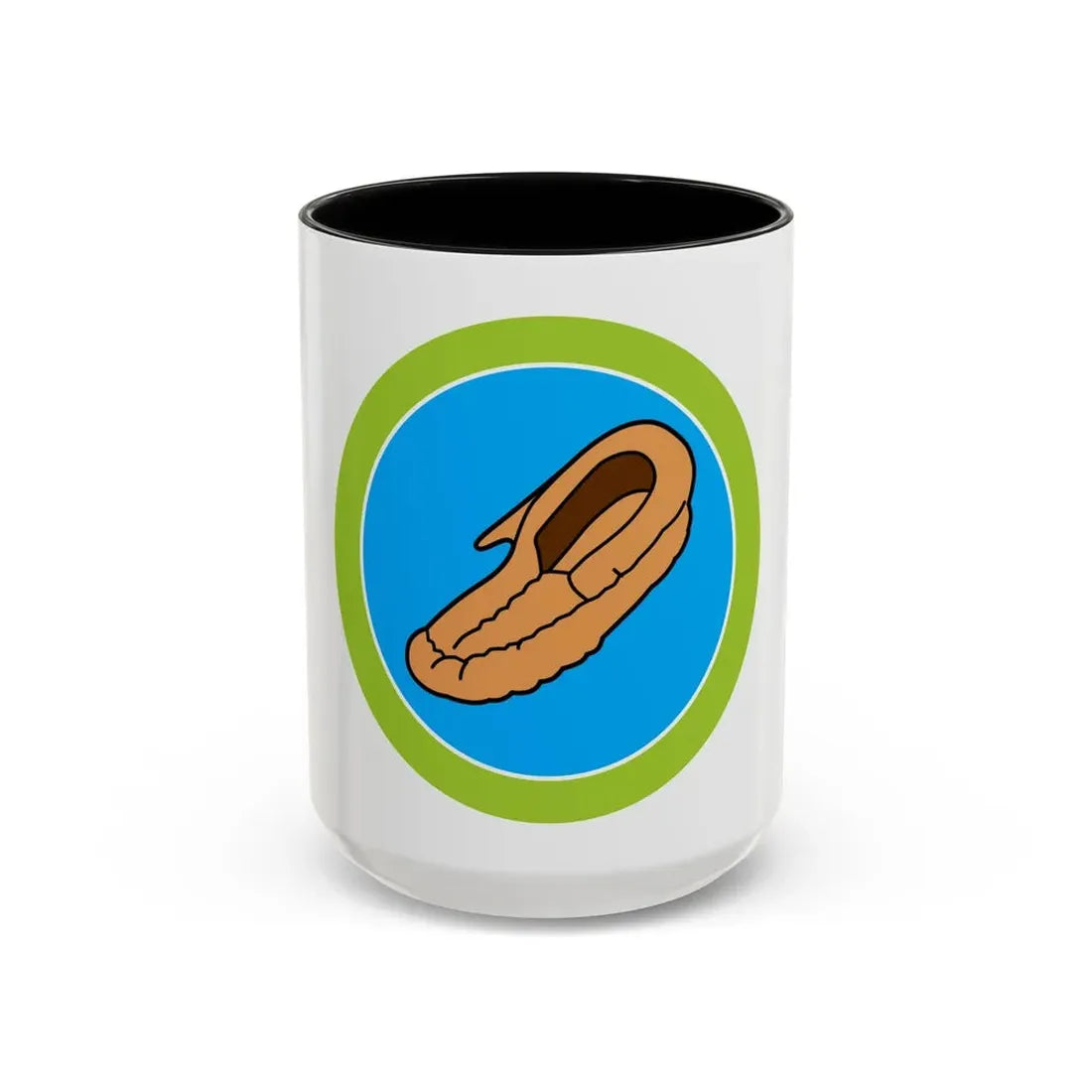 Leatherwork (Boy Scout Merit Badge) Accent Coffee Mug 15oz Black - Go Mug Yourself