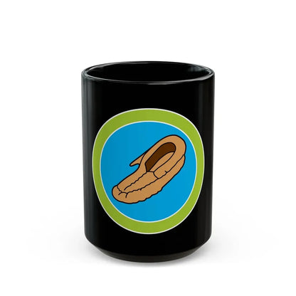 Leatherwork (Boy Scout Merit Badge) Black Coffee Mug 15oz - Go Mug Yourself