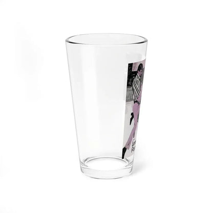 Leave Before the Party Ends, Cosmopolitan, January 1972 - Pint Glass 16oz - Go Mug Yourself