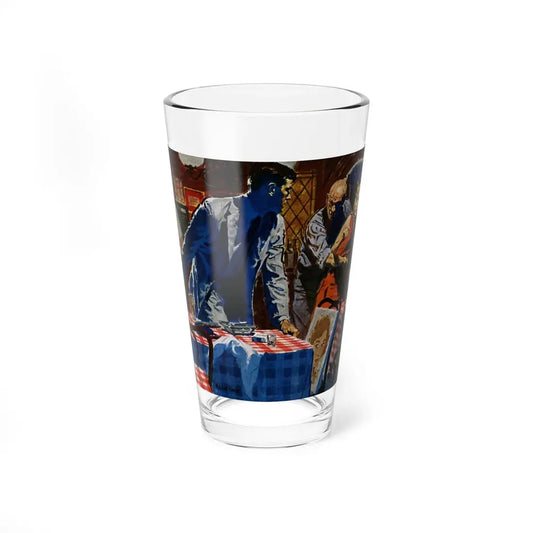 Leave Her Alone! The Saterday Evening Post, 1959 - Pint Glass 16oz 16oz - Go Mug Yourself
