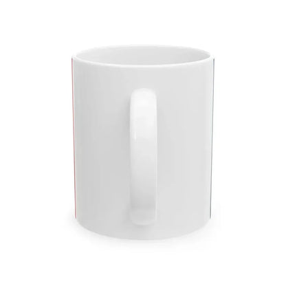 Lebanese French flag (Belgium) White Coffee Mug - Go Mug Yourself