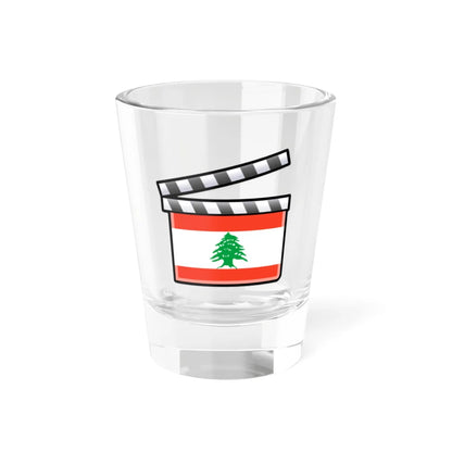 Lebanon film clapperboard (Lebanon) Shot Glass 1.5oz 1.5oz - Go Mug Yourself