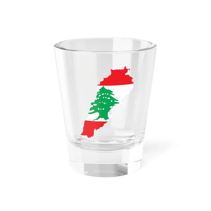 Lebanon-Flagmap (Lebanon) Shot Glass 1.5oz 1.5oz - Go Mug Yourself