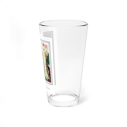 L'echo de Paris, McCall's magazine, February 1930 - Pint Glass 16oz-Go Mug Yourself