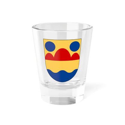 Ledberg församling vapen (Sweden) (Coat of Arms) Shot Glass 1.5oz 1.5oz - Go Mug Yourself