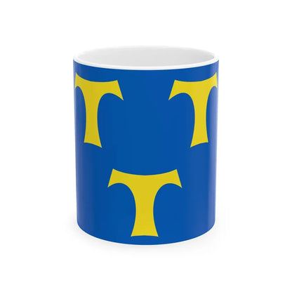 Lede vlag (Belgium) White Coffee Mug 11oz - Go Mug Yourself