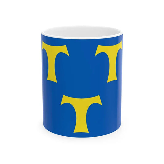 Lede vlag (Belgium) White Coffee Mug 11oz - Go Mug Yourself