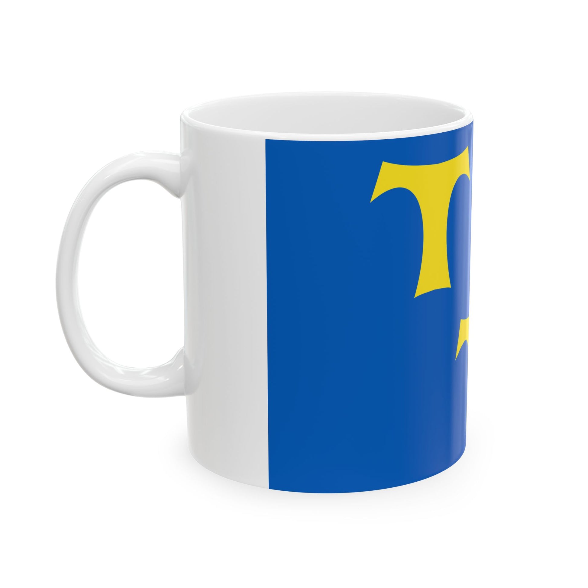 Lede vlag (Belgium) White Coffee Mug-Go Mug Yourself