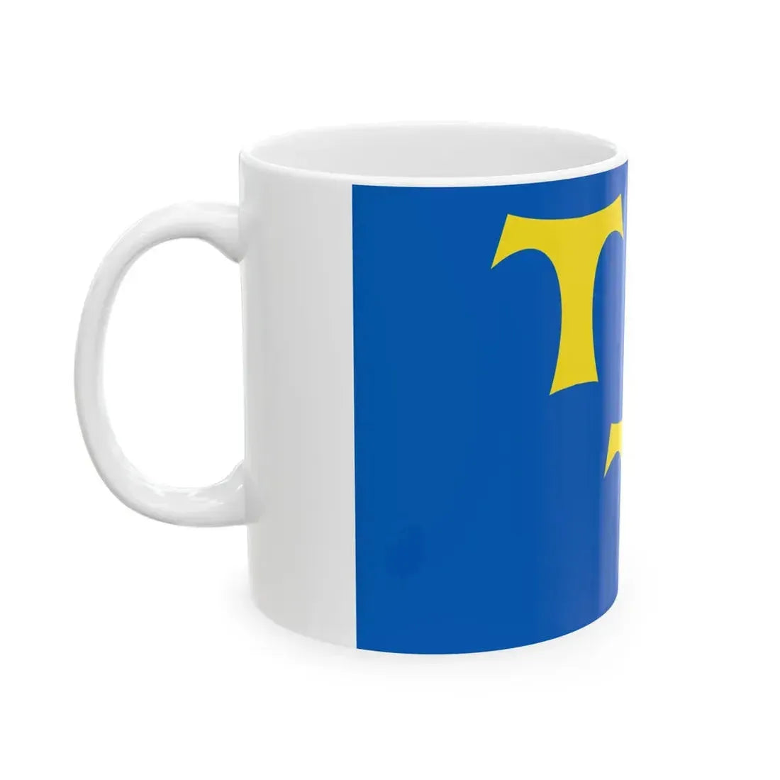 Lede vlag (Belgium) White Coffee Mug - Go Mug Yourself