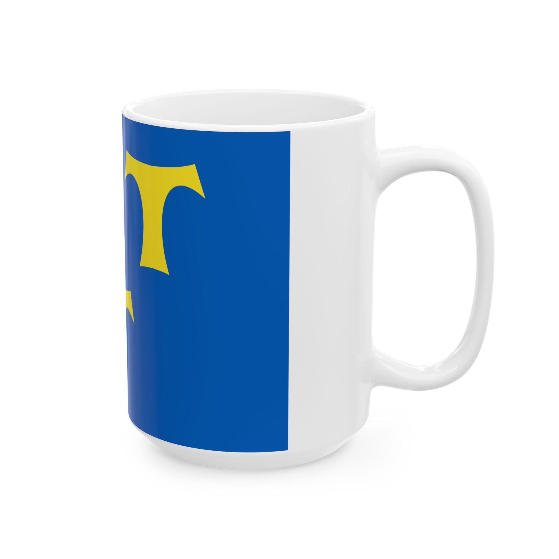 Lede vlag (Belgium) White Coffee Mug-Go Mug Yourself