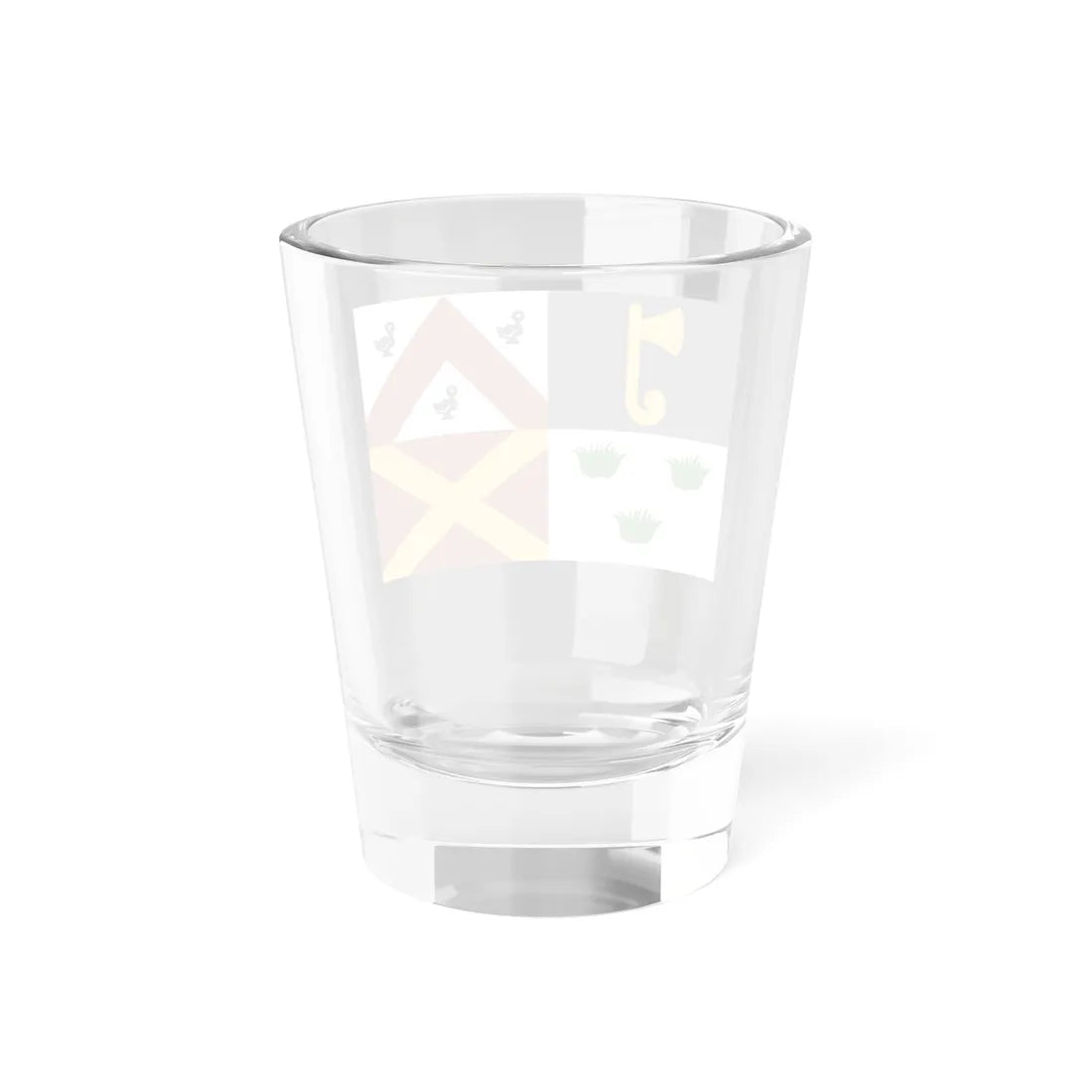 Ledegem vlag (Belgium) Shot Glass 1.5oz - Go Mug Yourself
