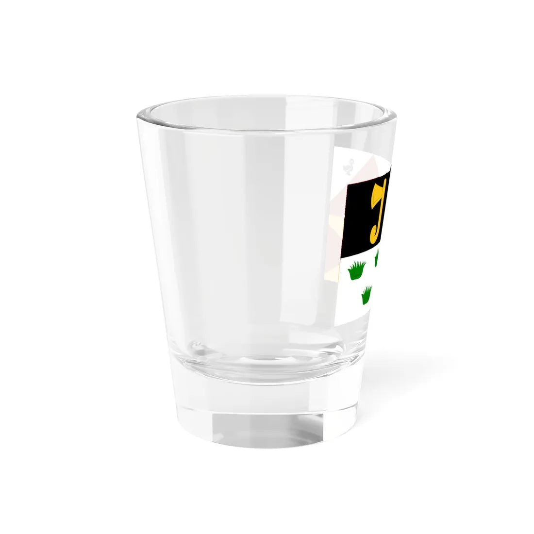 Ledegem vlag (Belgium) Shot Glass 1.5oz - Go Mug Yourself