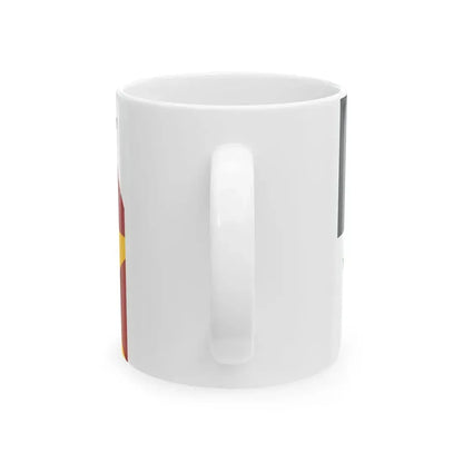 Ledegem vlag (Belgium) White Coffee Mug - Go Mug Yourself