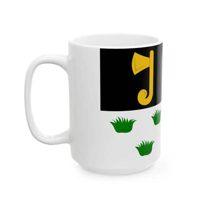Ledegem vlag (Belgium) White Coffee Mug - Go Mug Yourself