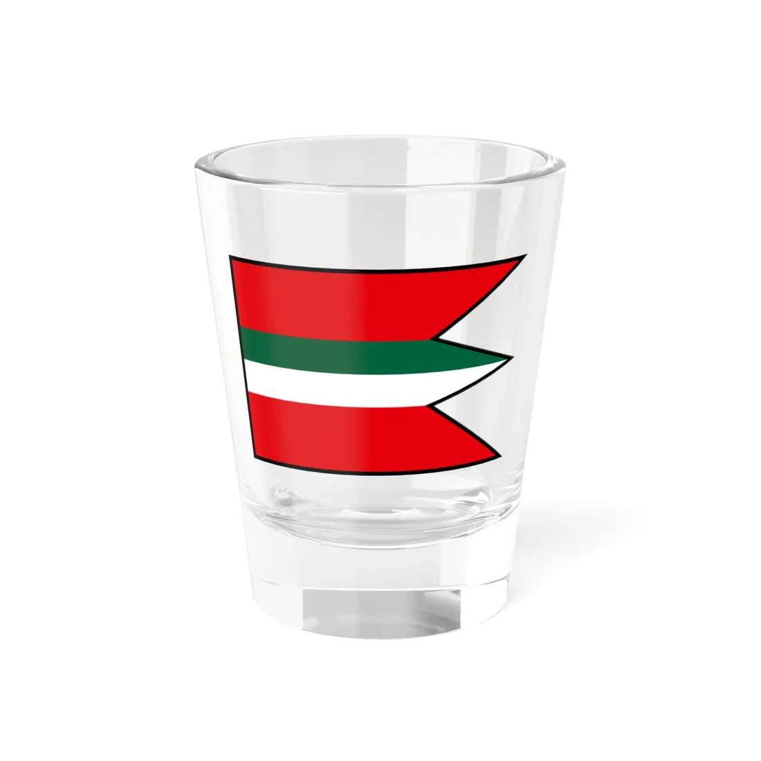 Lednica Puchov Flag (Slovakia) Shot Glass 1.5oz 1.5oz - Go Mug Yourself