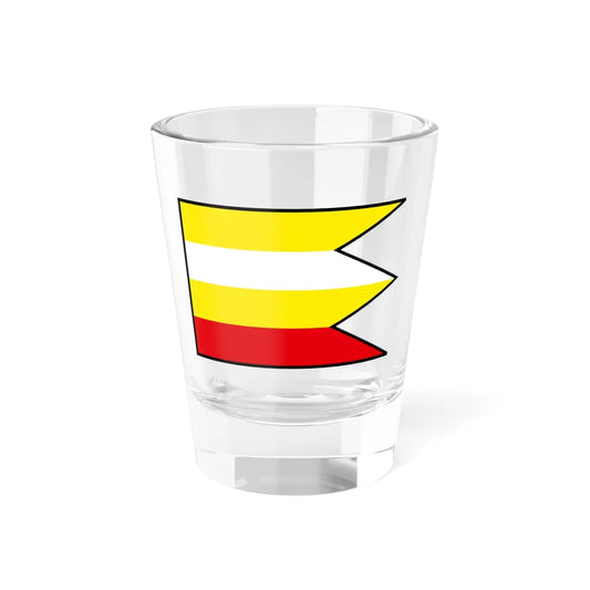 Lednicke Rovne Puchov Flag (Slovakia) Shot Glass 1.5oz 1.5oz - Go Mug Yourself