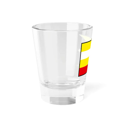Lednicke Rovne Puchov Flag (Slovakia) Shot Glass 1.5oz - Go Mug Yourself