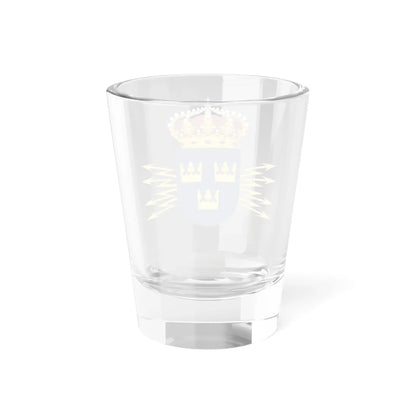 Ledningsregementet vapen (Sweden) (Coat of Arms) Shot Glass 1.5oz - Go Mug Yourself