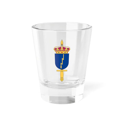 Ledningsskolan vapen (Sweden) (Coat of Arms) Shot Glass 1.5oz 1.5oz - Go Mug Yourself