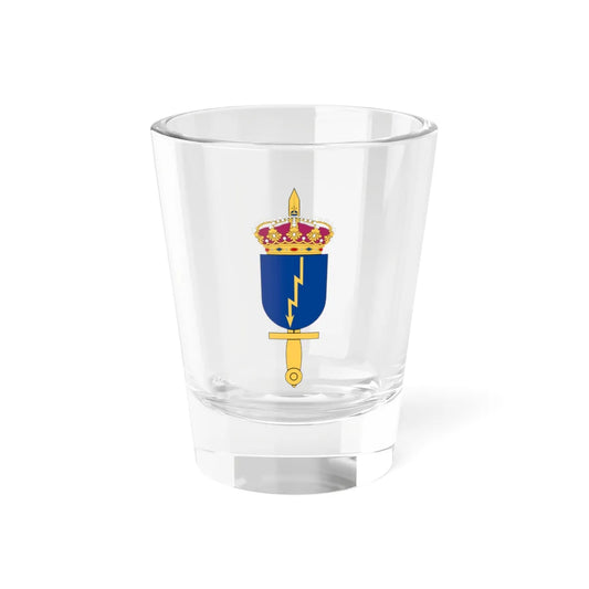 Ledningsskolan vapen (Sweden) (Coat of Arms) Shot Glass 1.5oz 1.5oz - Go Mug Yourself