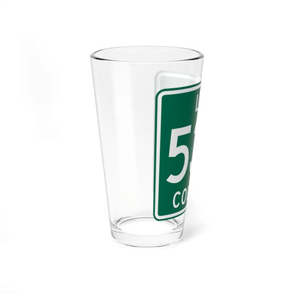 Lee County 533 AR (Arkansas) (Road Sign) Pint Glass 16oz - Go Mug Yourself