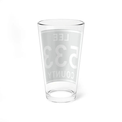 Lee County 533 AR (Arkansas) (Road Sign) Pint Glass 16oz - Go Mug Yourself