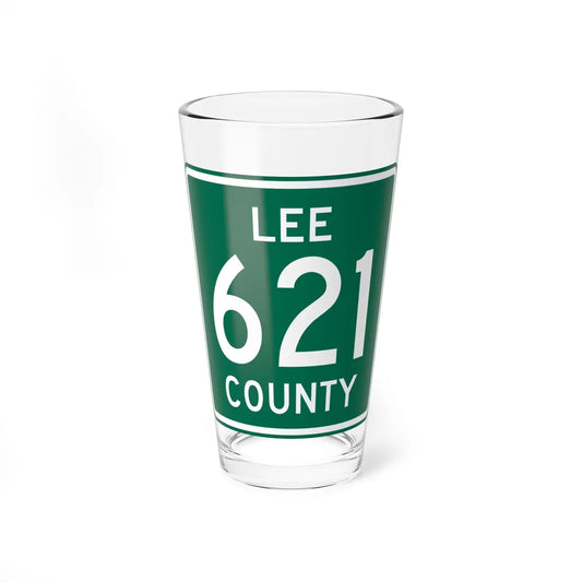 Lee County 621 AR (Arkansas) (Road Sign) Pint Glass 16oz 16oz - Go Mug Yourself