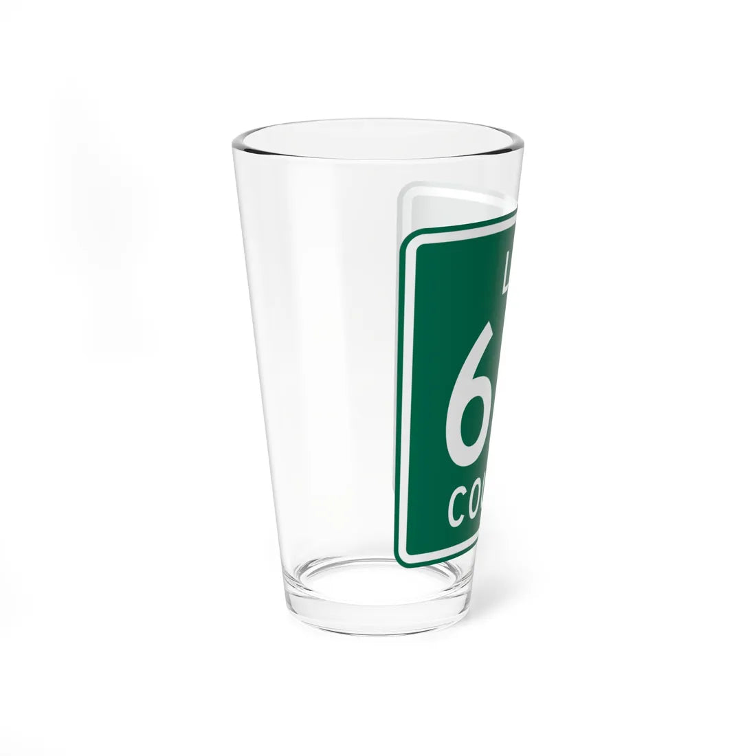 Lee County 621 AR (Arkansas) (Road Sign) Pint Glass 16oz - Go Mug Yourself