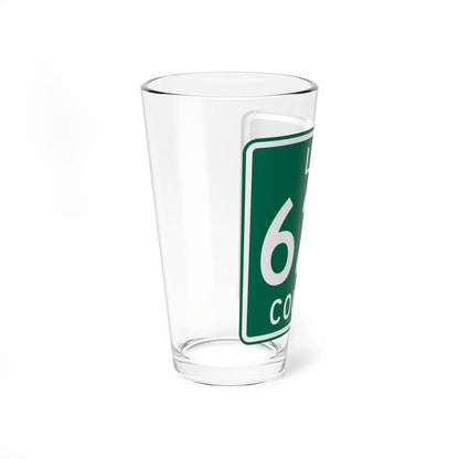 Lee County 623 AR (Arkansas) (Road Sign) Pint Glass 16oz - Go Mug Yourself