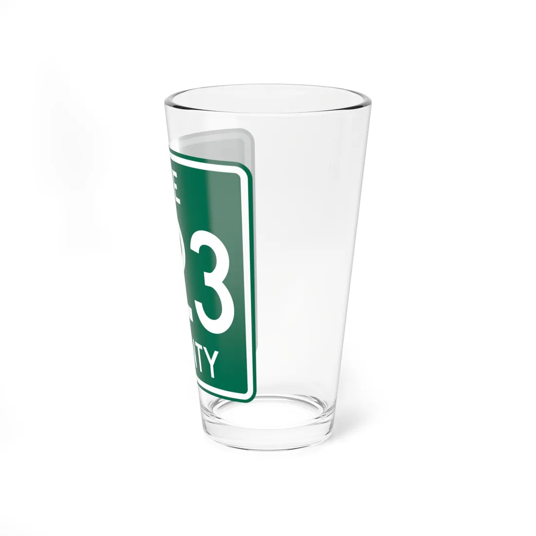 Lee County 623 AR (Arkansas) (Road Sign) Pint Glass 16oz - Go Mug Yourself