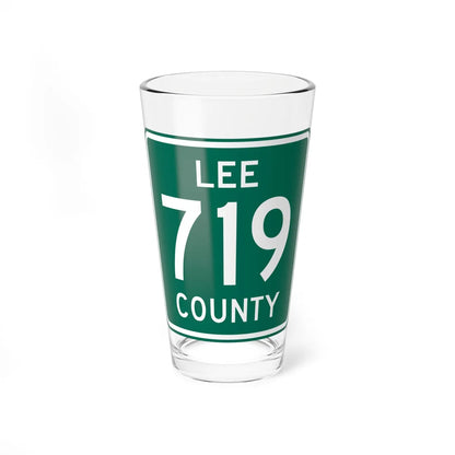 Lee County 719 AR (Arkansas) (Road Sign) Pint Glass 16oz 16oz - Go Mug Yourself