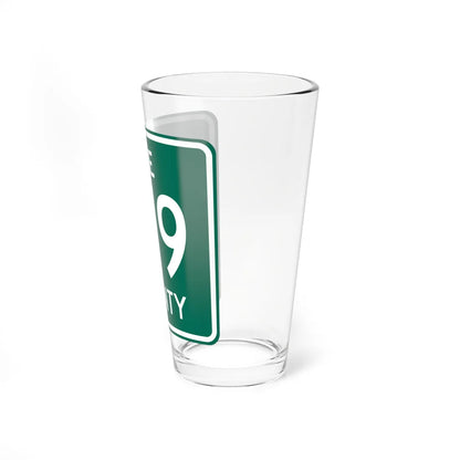 Lee County 719 AR (Arkansas) (Road Sign) Pint Glass 16oz - Go Mug Yourself