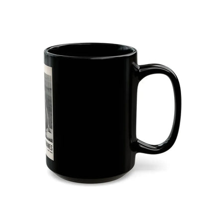 Lee Wilson #06 - Reverseside of back cover 1 B&W Photo from PHOTO Digest Mag. November '53 (Vintage Female Icon) Black Coffee Mug - Go Mug Yourself