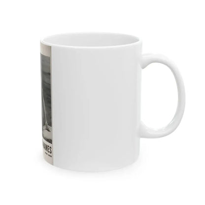 Lee Wilson #06 - Reverseside of back cover 1 B&W Photo from PHOTO Digest Mag. November '53 (Vintage Female Icon) White Coffee Mug - Go Mug Yourself