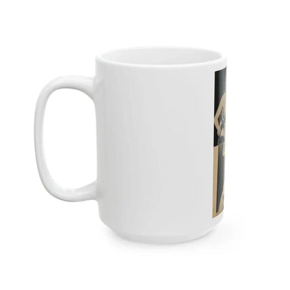 Lee Wilson #13 - Pages 5 of 5 Featuring, Lee+2 B&W Photos from TAB Digest Mag. October '54 (Vintage Female Icon) White Coffee Mug - Go Mug Yourself