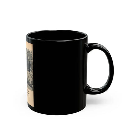 Lee Wilson #23 - Pages 5 of 5 Featuring, Lee+1 B&W Photo & Caption from EYE Digest Mag. Nov. '54 (Vintage Female Icon) Black Coffee Mug - Go Mug Yourself