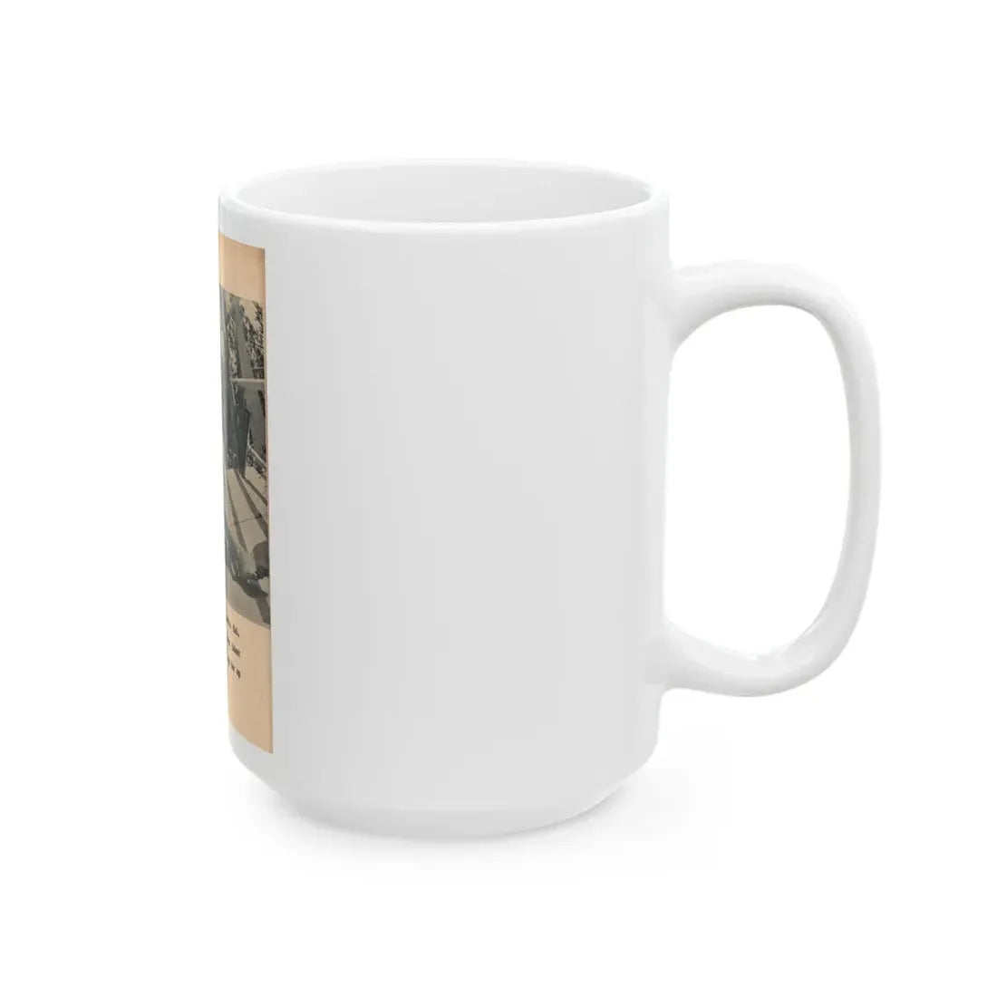 Lee Wilson #23 - Pages 5 of 5 Featuring, Lee+1 B&W Photo & Caption from EYE Digest Mag. Nov. '54 (Vintage Female Icon) White Coffee Mug - Go Mug Yourself