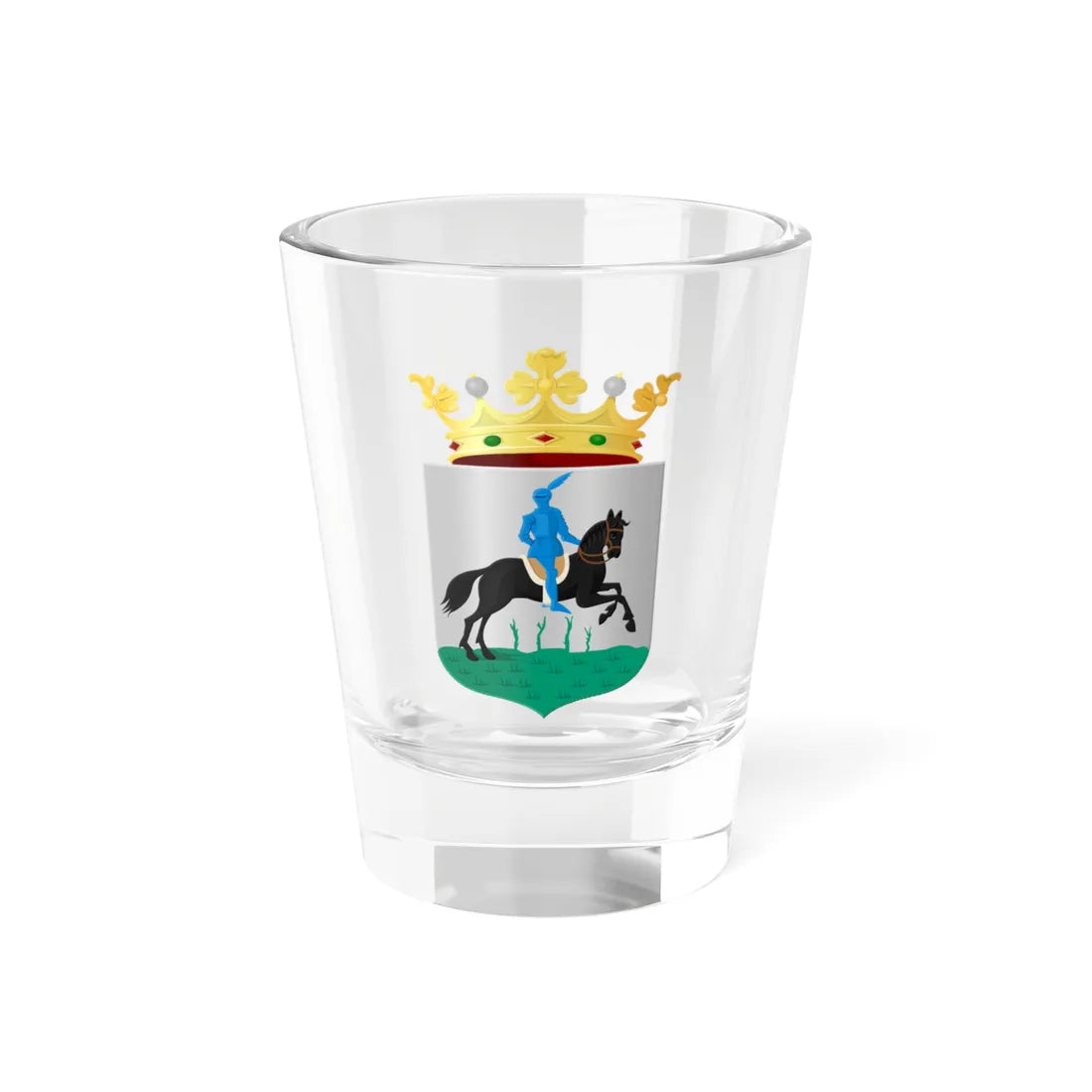 Leek wapen (Netherlands) (Coat of Arms) Shot Glass 1.5oz 1.5oz - Go Mug Yourself