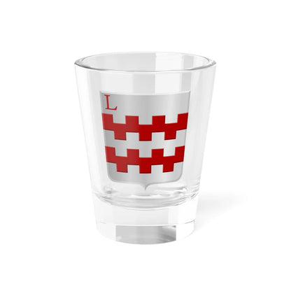 Leerbroek wapen (Netherlands) (Coat of Arms) Shot Glass 1.5oz 1.5oz - Go Mug Yourself