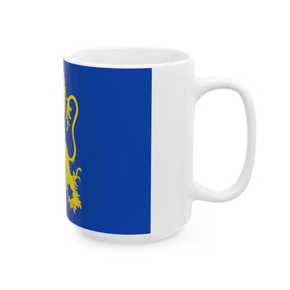Leeuwarden vlag 2014 (Netherlands) White Coffee Mug - Go Mug Yourself