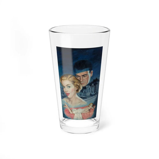 Left Bank of Desire, Ace paperback cover, 1955 - Pint Glass 16oz-16oz-Go Mug Yourself