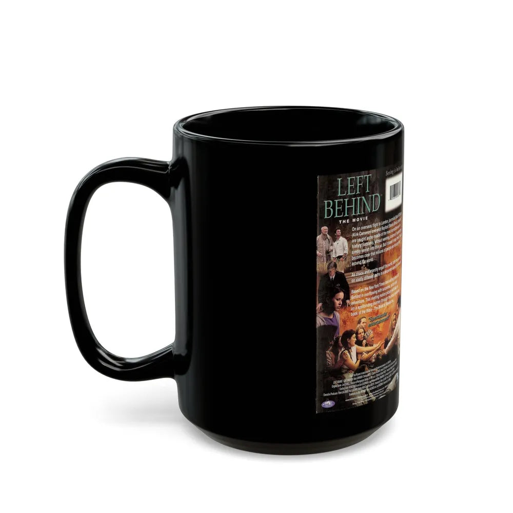 LEFT BEHIND (VHS COVER) - Black Coffee Mug-Go Mug Yourself