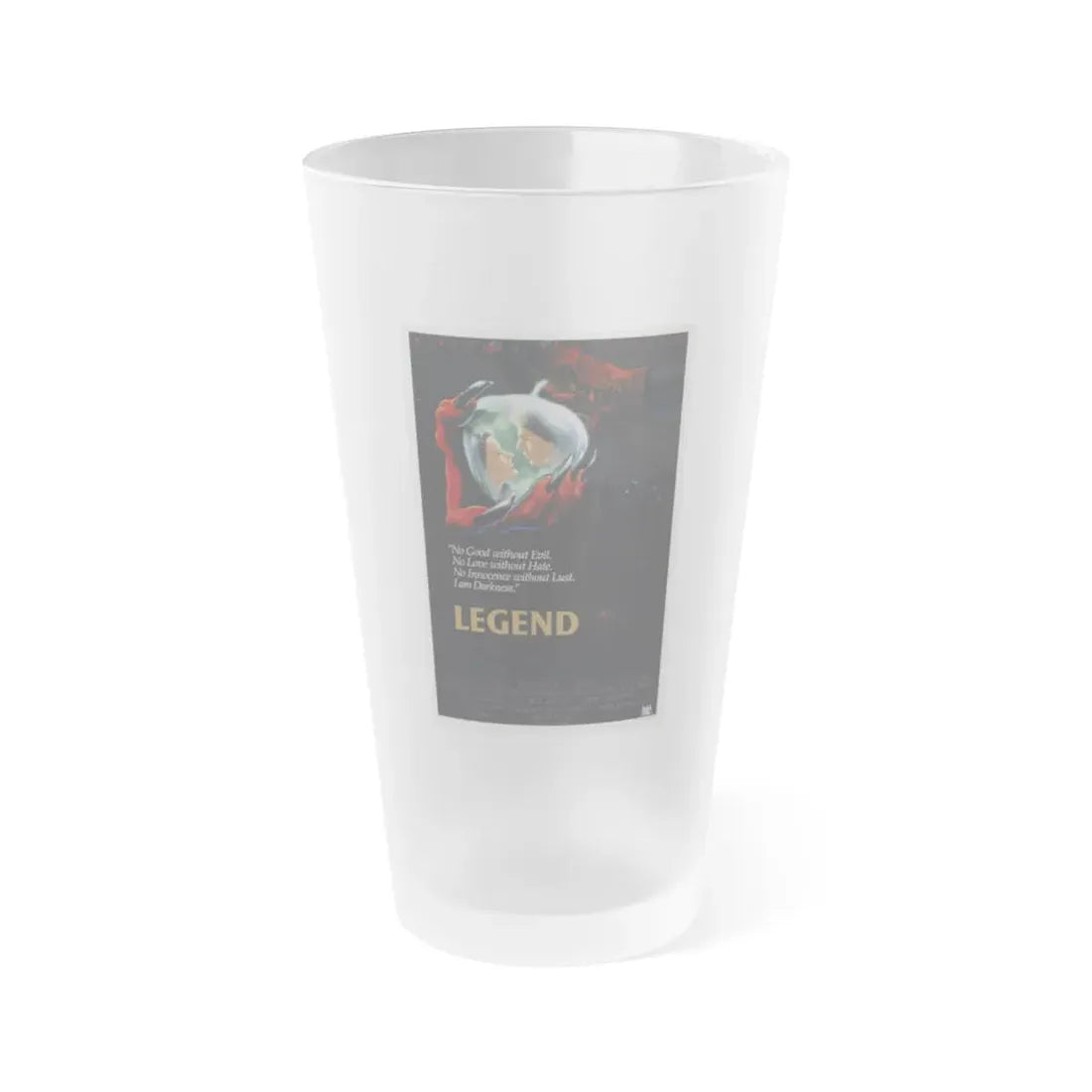 LEGEND 1985 Movie Poster - Frosted Pint Glass 16oz 16oz Frosted - Go Mug Yourself