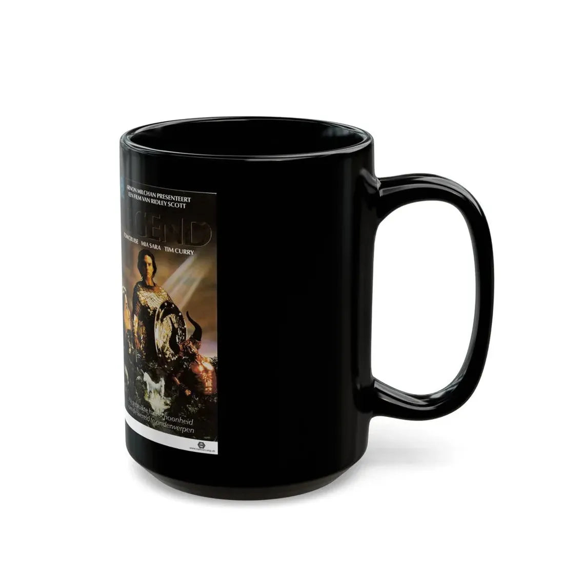 LEGEND NETHERLANDS (VHS COVER) - Black Coffee Mug - Go Mug Yourself