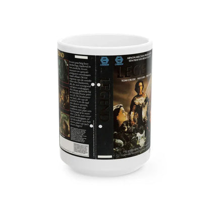 LEGEND NETHERLANDS (VHS COVER) - White Coffee Mug 15oz - Go Mug Yourself