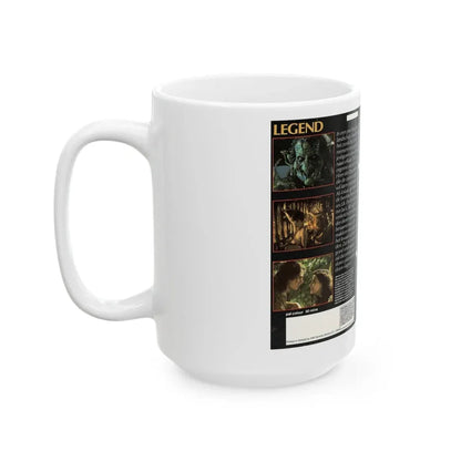 LEGEND NETHERLANDS (VHS COVER) - White Coffee Mug - Go Mug Yourself