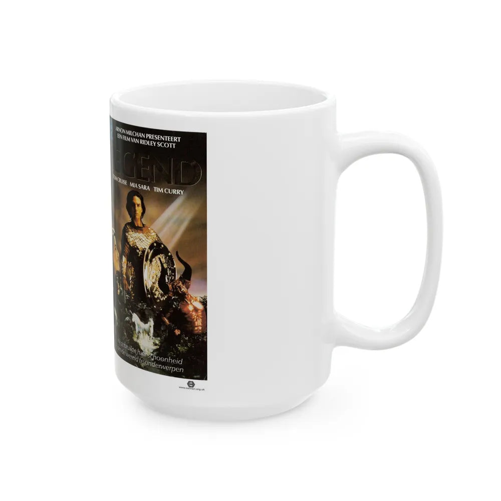 LEGEND NETHERLANDS (VHS COVER) - White Coffee Mug-Go Mug Yourself