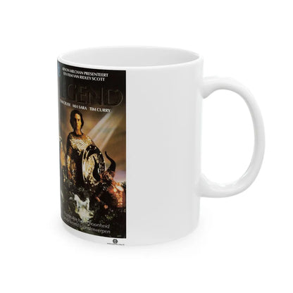 LEGEND NETHERLANDS (VHS COVER) - White Coffee Mug-Go Mug Yourself